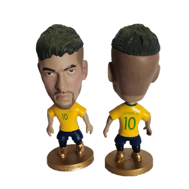 Cute Soccer Star Football Figure PVC Cake Decoration Doll 2020 Football Player Toys Fans Souvenir Birthday Gift Micro Landscape Neymar-GJ