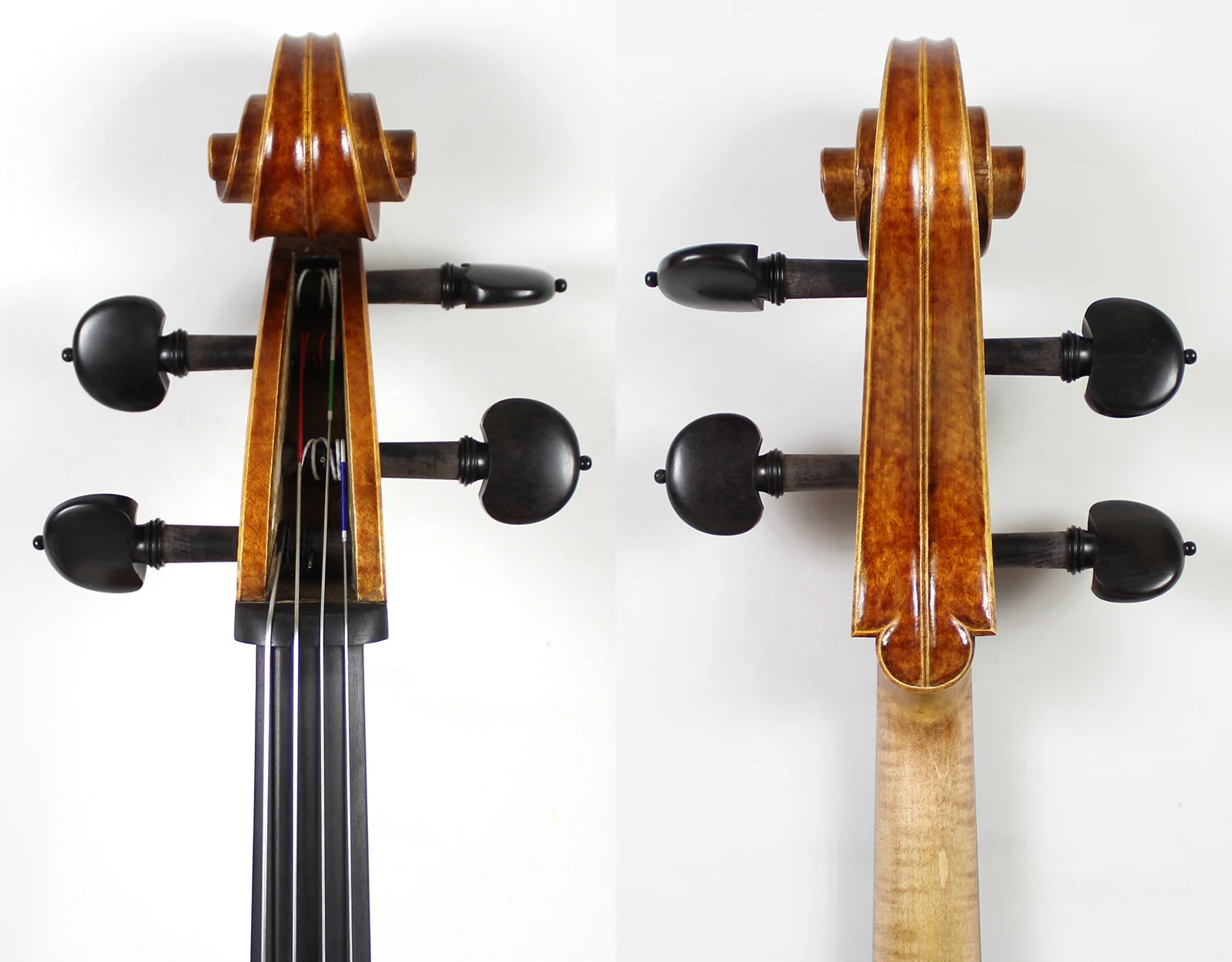 Stradivari 1712 Davidov Cello, Master Level, 4, 4 Antique Varnish for All European Wood