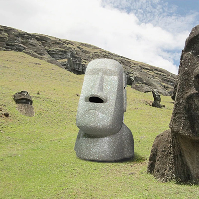 Коробка для хранения салфеток на пасхальном острове Moai домашние украшения