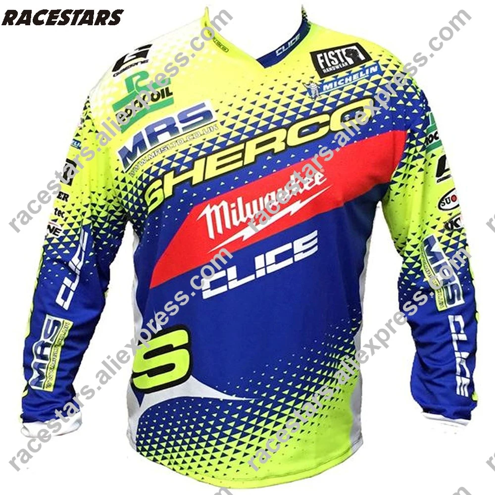 Enduro Jeresy 2020 Motorcycle Motocross Racing MTB MX Off Road Long Riding Cycling Jersey Bicycle T-shirt BMX Downhill Jersey