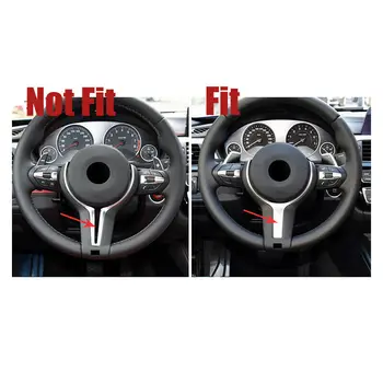 

ABS Steering Wheel Trim Cover For BMW F22 F30 F32 F10 F15X5 F16X6 Glossy Set Parts