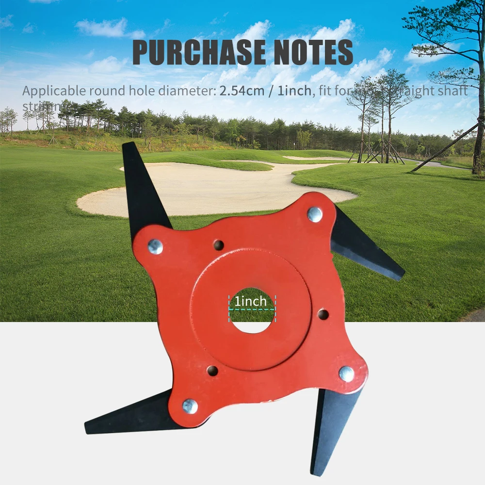 65Mn Steel Trimmer Head Brush Cutter Outdoor Lawn Mower Head Razor Trimmer Head Grass Eater Tool Extra String Trimmer