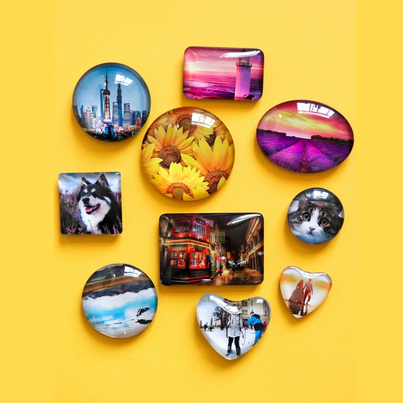 Make Your Own Design Circle Shape Glass Fridge Magnets, Round Dome Glass  Magnet, Clear Glass Refrigerator Magnet - China Epoxy Souvenir Fridge Magnet  and 3D Refrigerator Magnet price