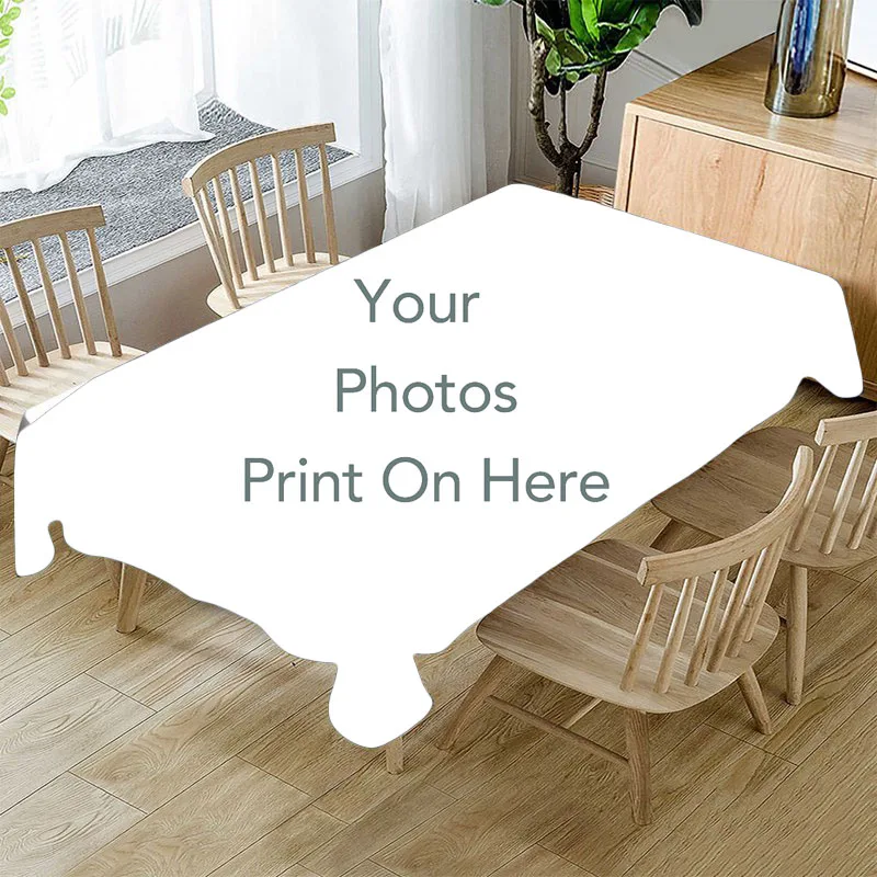 

Tablecloth Customized Table Cloth Printed Design Picture Here Personal Photo Table Cloth Wedding Birthday Party Table Cloth