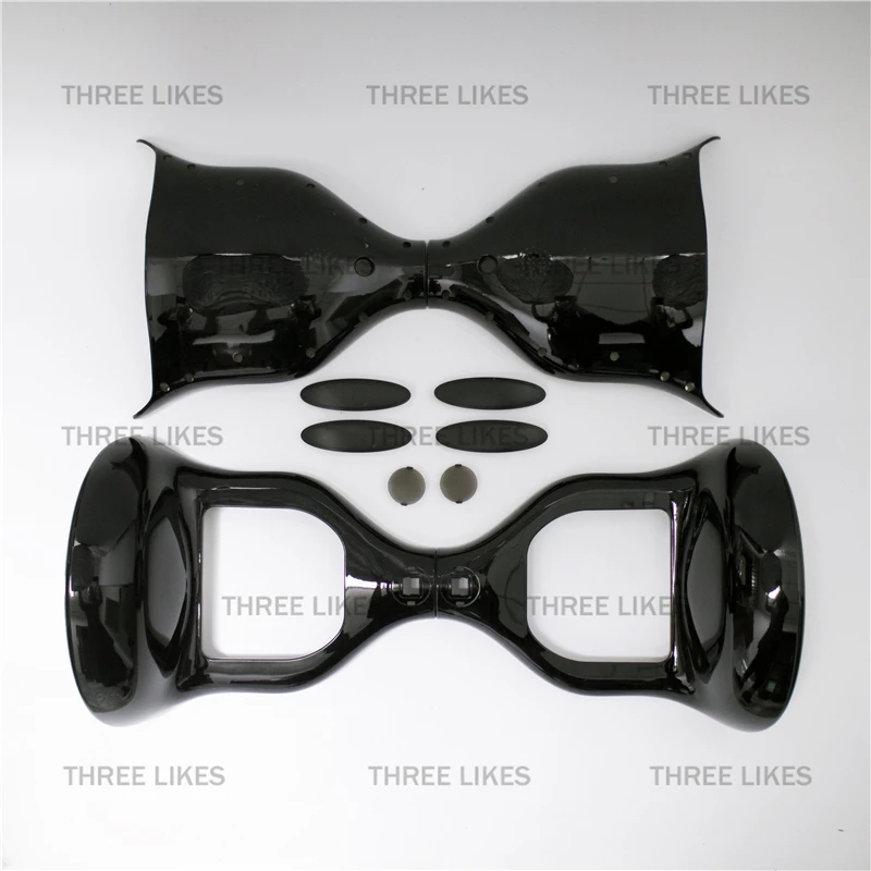 

New 2 Wheels Mini Self Balancing Electric Scooter Outer Shell Sets Replacement Case Cover Kit for 10 Inches Hoverboard, Black