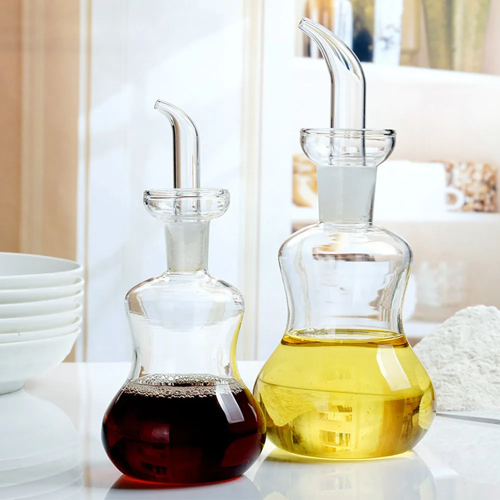 Бутылка оливкового масла премиум класса без капельного стекла масло Pourer