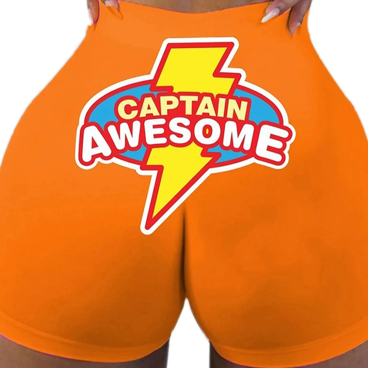 Women Printed Hip-hop Elastic Waist Booty Shorts Homewear Summer Sexy Multi-color Shorts Ladies Breathable Slim Short Trousers
