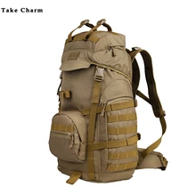 Повседневная мужская камуфляжная дорожная сумка, водонепроницаемый уличный женский походный рюкзак большой емкости