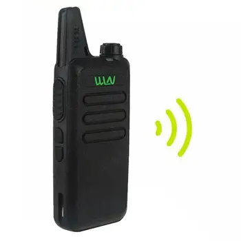 

1/2Pcs Handheld Walkie Talkie Portable Radio 5W High Power UHF Handheld Two Way Ham Radio Communicator HF Transceiver