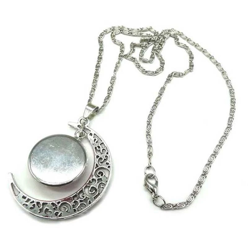 Женское ожерелье с подвеской в виде планеты и Луны|planet necklace|chain necklacenecklaces for women |