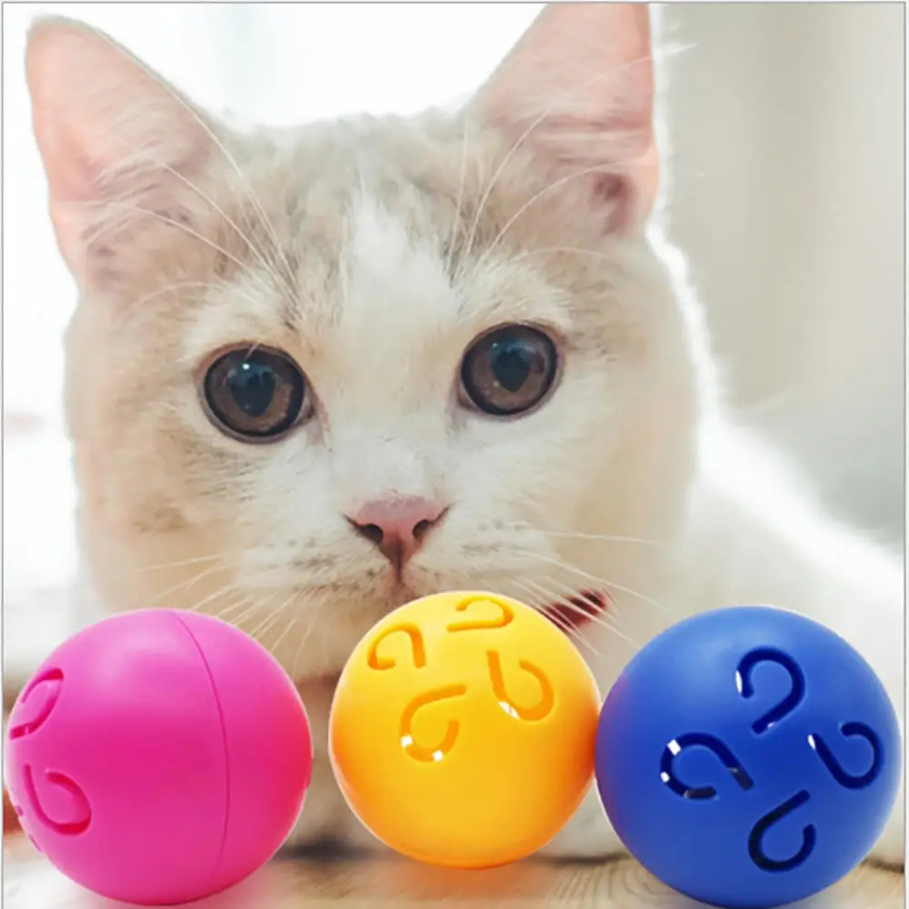 

Toys for Cats Ball Plastic Ball Bell Catnip High Qulity Balls Interactive Cat Training Toys Pet Cat Supply New Arrive Hot Sale