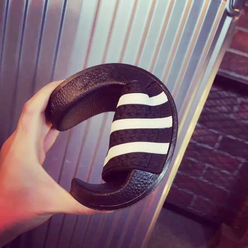 Прямая поставка мужские тапочки обувь EVA женские Вьетнамки мягкие черные и белые