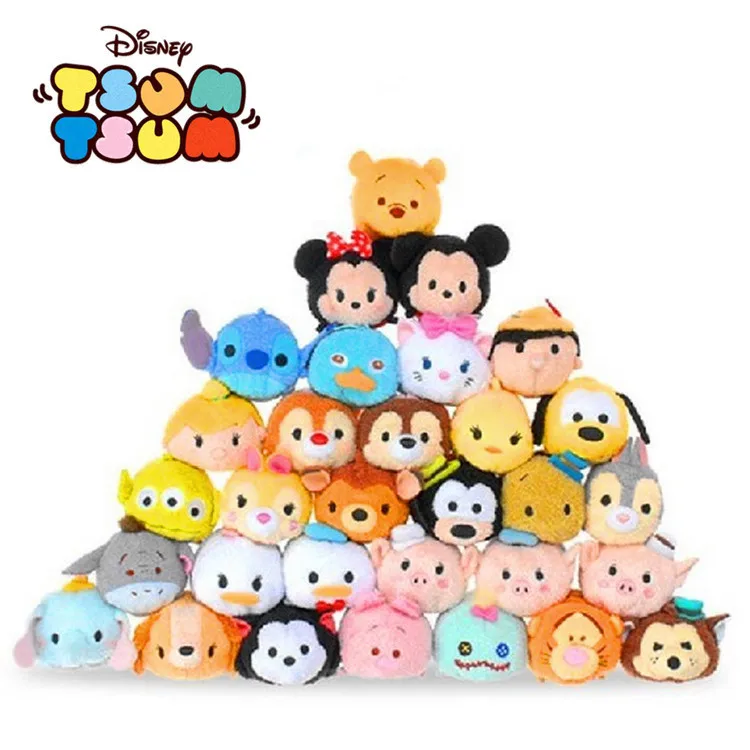 TOMY Tsum сложенный Le Микки Минни Дональд Дак Маргаритка Стич очиститель для экрана кулон коготь машина кукла плюшевые игрушки Рождественский подарок