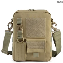 EBOYU тактическая сумка-мессенджер для мужчин Военная спортивная сумка рюкзак уличная EDC облегченная модульная система переноски снаряжения сумка на одно плечо для кемпинга пешего туризма треккинга