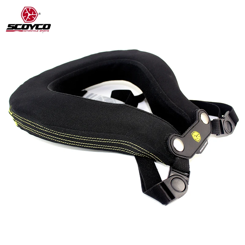 Scoyco мотоциклетная защита для шеи горные MTB велосипедные шейные накладки для длинных гонок Защитная скобка для мотокросса защита шеи N02B
