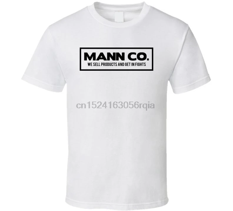 Забавная футболка для видеоигр Mann Co. Shipping TF2 Team Fortress 2 Store | Мужская одежда