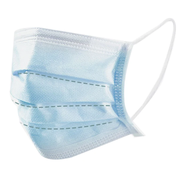 

25Pcs Disposable Children's Mask Daily Protective Mask Non-Woven Melt Blown Three-Layer Mask