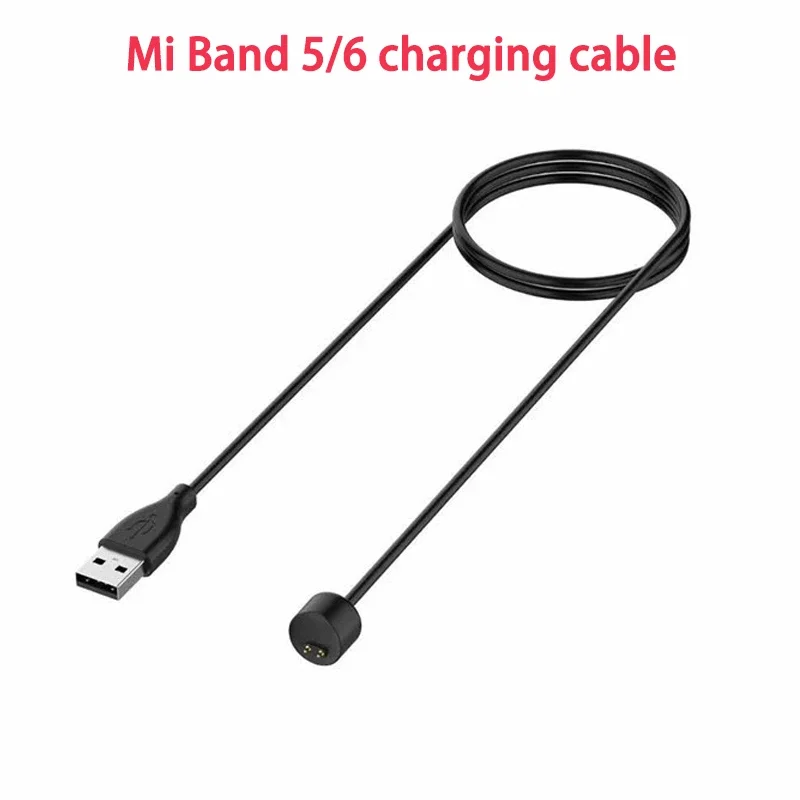 USB-адаптер для зарядного устройства Xiaomi Mi Band 5 6 смарт-браслет зарядный кабель Band6