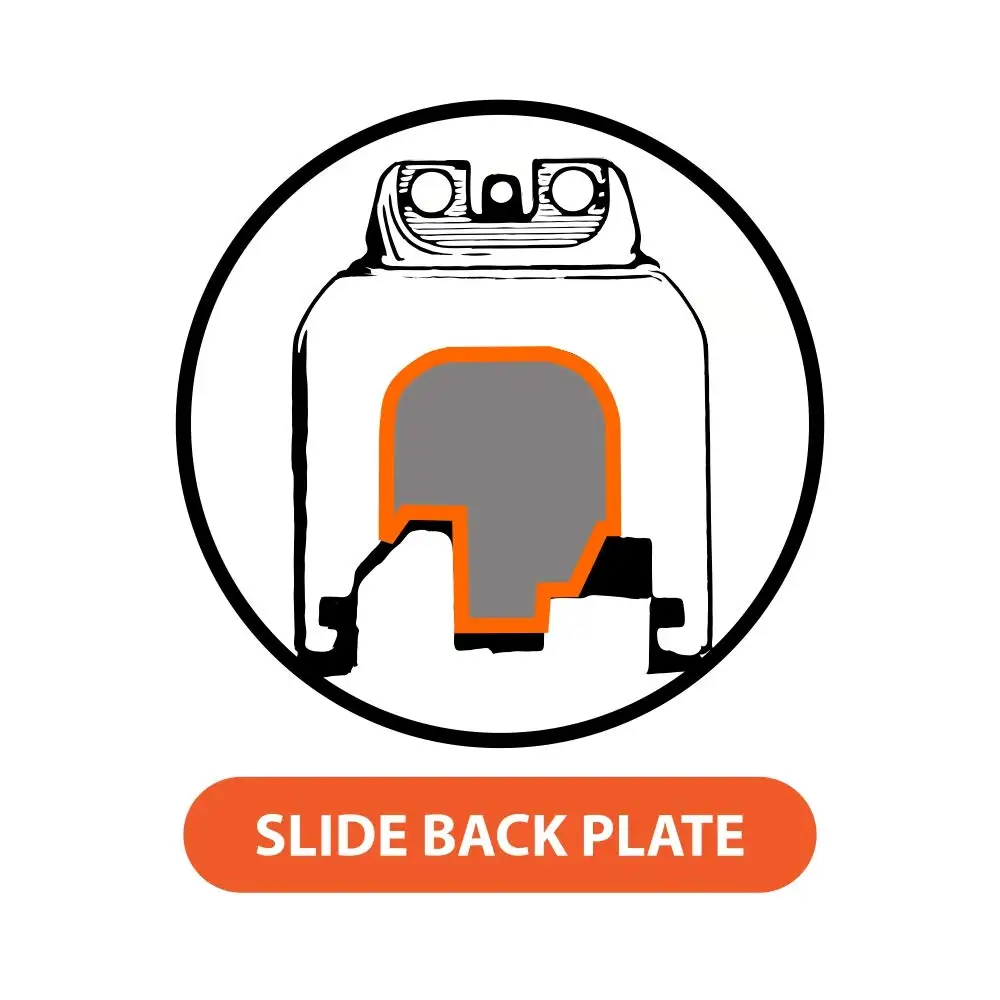 Aluminum Rear Cover Slide Back Plate For Smith Wesson M P 9 40 Shield 9mm 40 S W Sw Mp 2 0 Pistol Gun Mag Magwell Accessories Hunting Gun Accessories Aliexpress