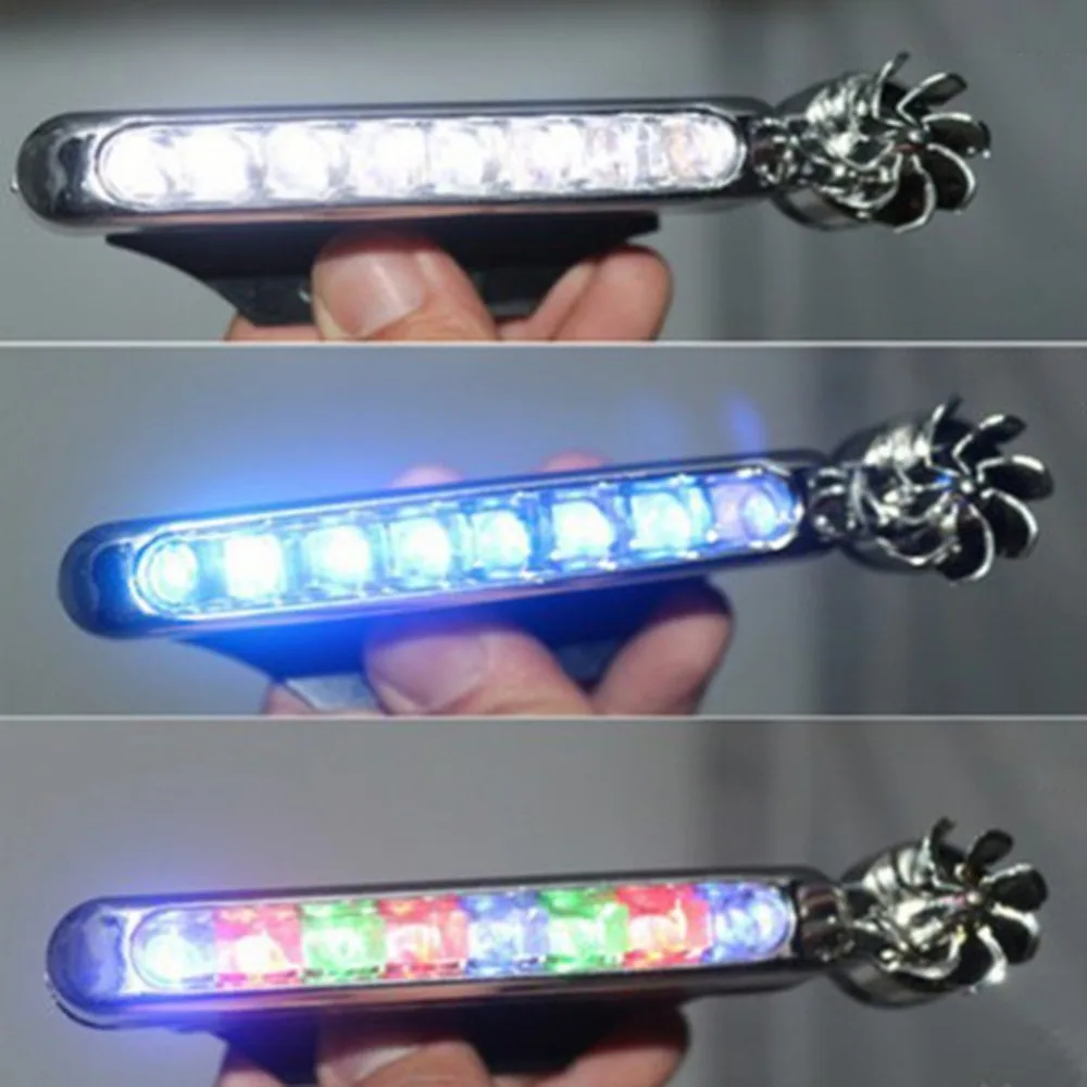 Автомобильный сетевой свет Led энергия ветра дневные ходовые огни вспомогательный свет декоративный фонарь энергии ветра