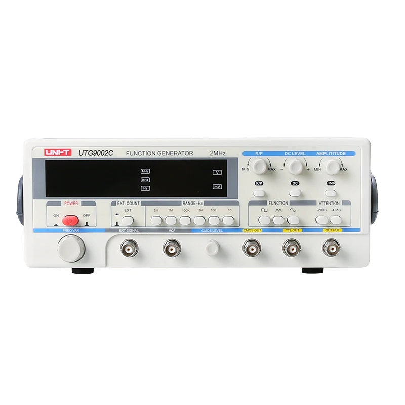 UNI T UTG9002C источники сигналов цифровой генератор функциональный частотный