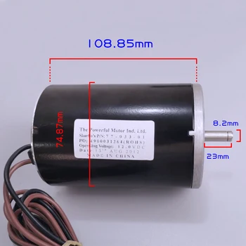 

DC12V 6000RPM, high power high speed motor, reversible, speed control motor, high torque, lathe, DIY motor