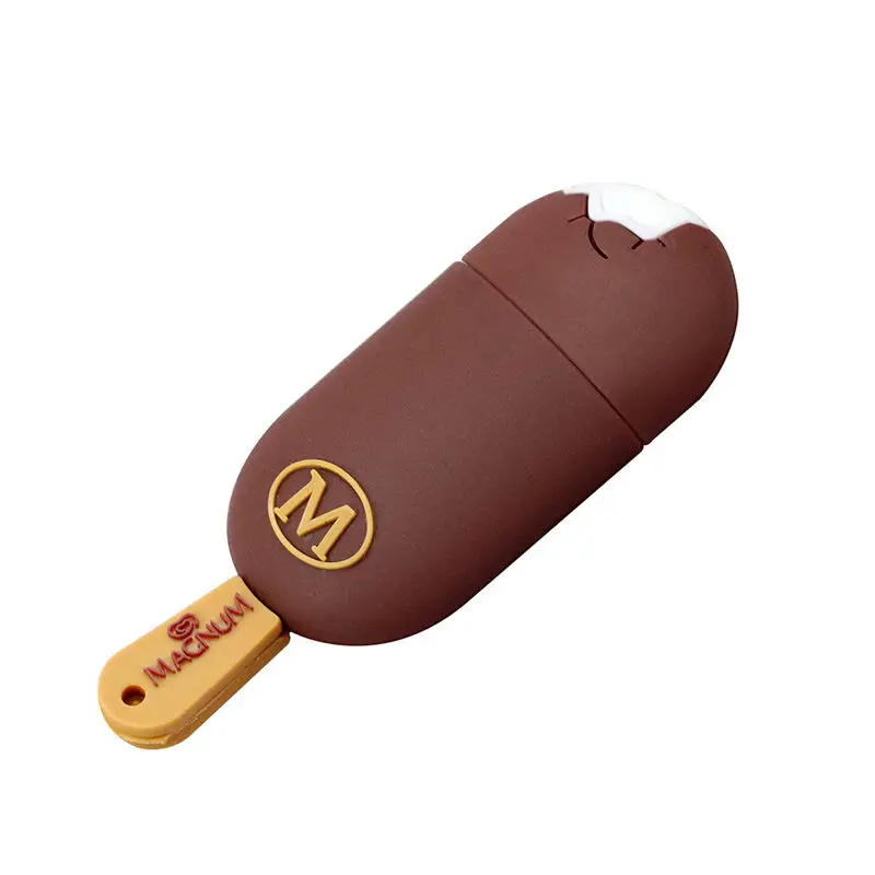 USB Flash Drive 5 Styles Cute Chocolate Ice cream Pendrive 4GB 8GB 16GB 32GB Memory Stick USB 2.0