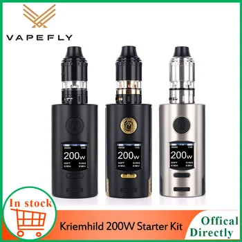 

Original Vapefly Kriemhild Vape Kit 200W Mod Box Cigarette Electronic Vaper Mods 5ml Kriemhild Tank Atomizer E-Cigs Vaporizer