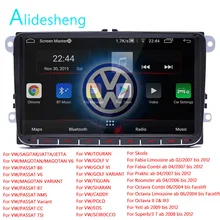 Autoradio Android 10.1, 2Din, GPS, Lecteur Multimédia, pour Voiture VW, Volkswagen, Golf, Polo, Skoda, Rapid Octavia, Tiguan, Passat b7