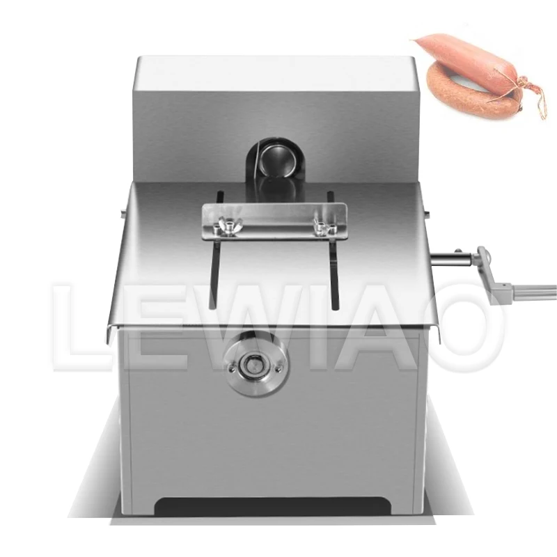 Commecial Kitchen Stainless Steel Manual Meat Sausage Binding Machine Sausage Filling Tying