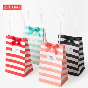 

20pcs Small Gift Bag with Handles Wedding Decoration Paper Gift Bag Baby Shower Birthday Decoration Event Party Supplies