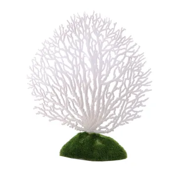 

Artificial Coral Glowing Effect Aquarium Decoration Artificial Noctilucence Coral for Fish Tank Fake Underwater Plant Landscape