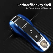 

For Porsche Cayenne 2018 Panamera New Modified Car With Key Shell Buckle Stylish Modification Protection Accessories