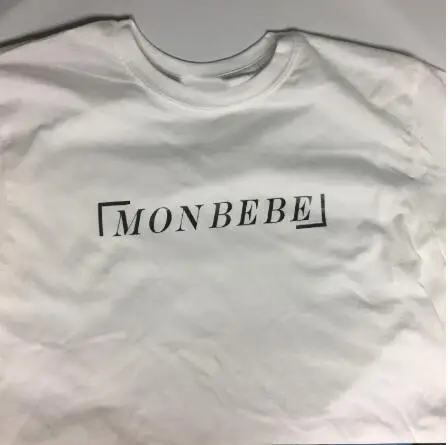 Monsta X Monbebe футболка Женская Harajuku летняя хлопковая футболка с коротким рукавом унисекс Корейская одежда топы с надписями - Цвет: Белый