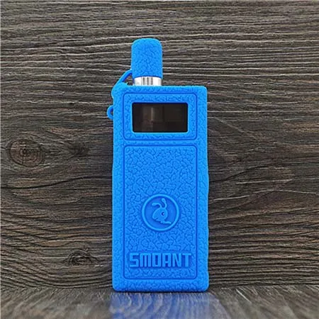 Dark blue Силиконовый чехол для Smoant Pasito Pod текстурированная модульная Защитная крышка - Цвет: Dark blue