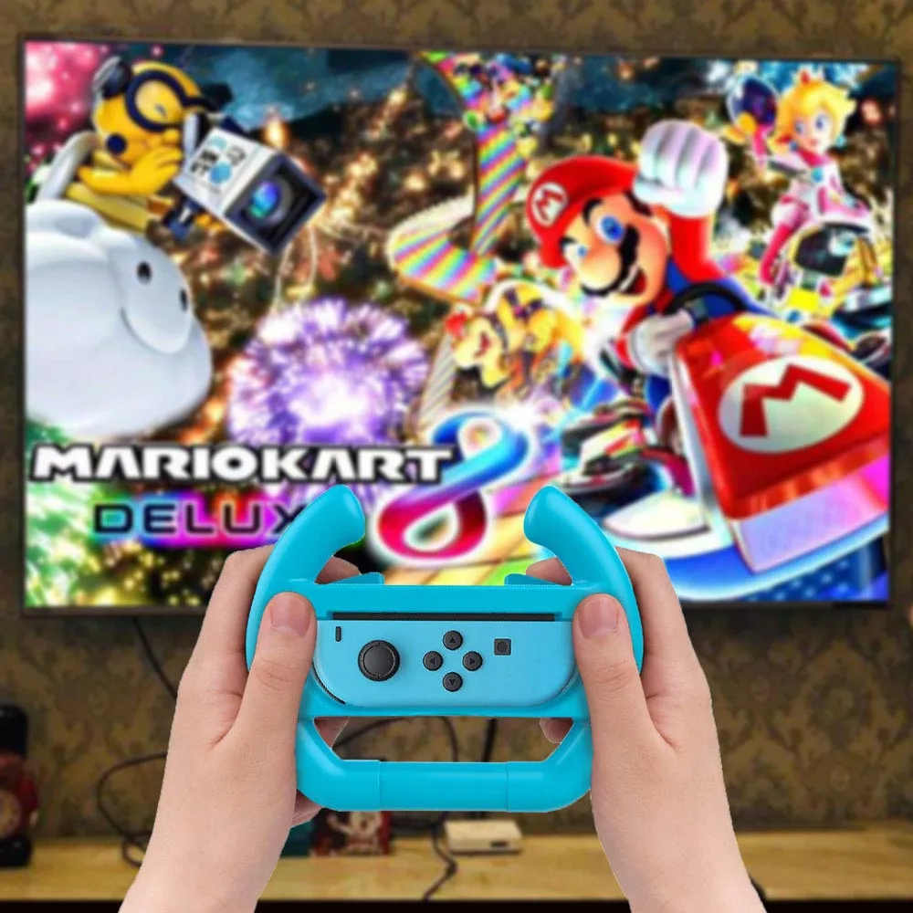 Держатель для руля из АБС пластика с держателем Joy Con ручка гоночного NS NX