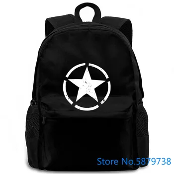 

ALPHA INDUSTRIES STAR T olive women men backpack laptop travel school adult student