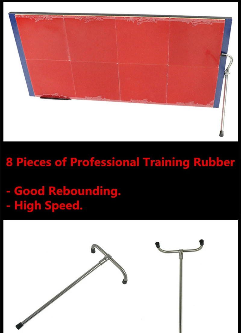Huieson Professional Table Tennis Self Training Board with Pimples-in Rubber Quick Rebound Board for Loopkilling Training Tools (3)