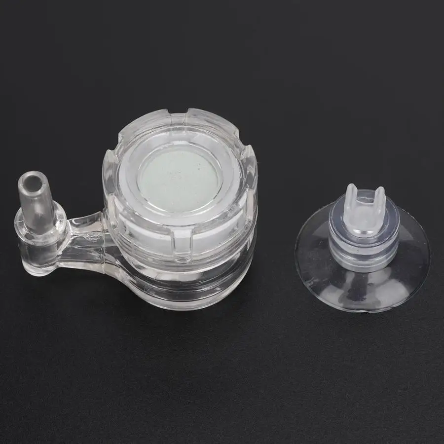 New Acrylic Aquarium Fish Tank Hydroponic Oxygen Air Bubble Stone Aerator Pump with Suction Cup Energy-saving Aquarium Air Pump