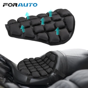 

Motorcycle Air Seat Cushion Pressure Relief Ride Seat Cushion Cool Seat Cover Inflatable Air Pad Universal Decompression Saddles