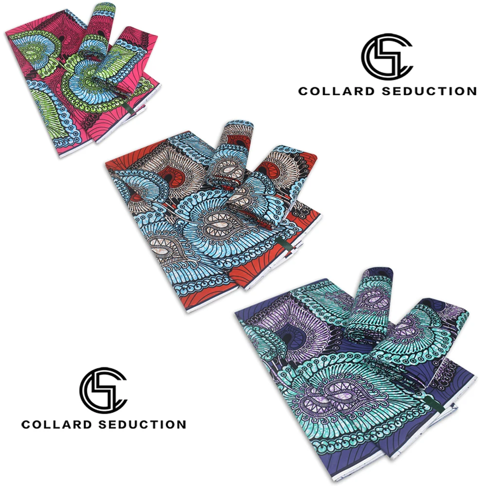 CS Анкара батик с принтами в стиле пэчворк цветные ткани мягкой хлопковой одежды