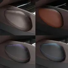 Airspeed Универсальная кожаная подушка для ног автомобиля наколенник Поддержка Подушка протектор для E46 E39 E60 E90 E36 F30 F10 f20 аксессуары