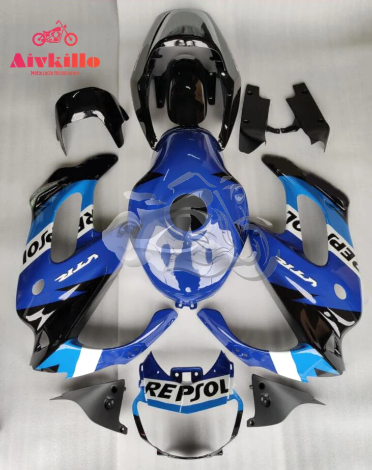 Подходит для SuperHawk 1997-2005 VTR1000F VTR 1000F Высокое качество ABS пластик обтекатель кузова