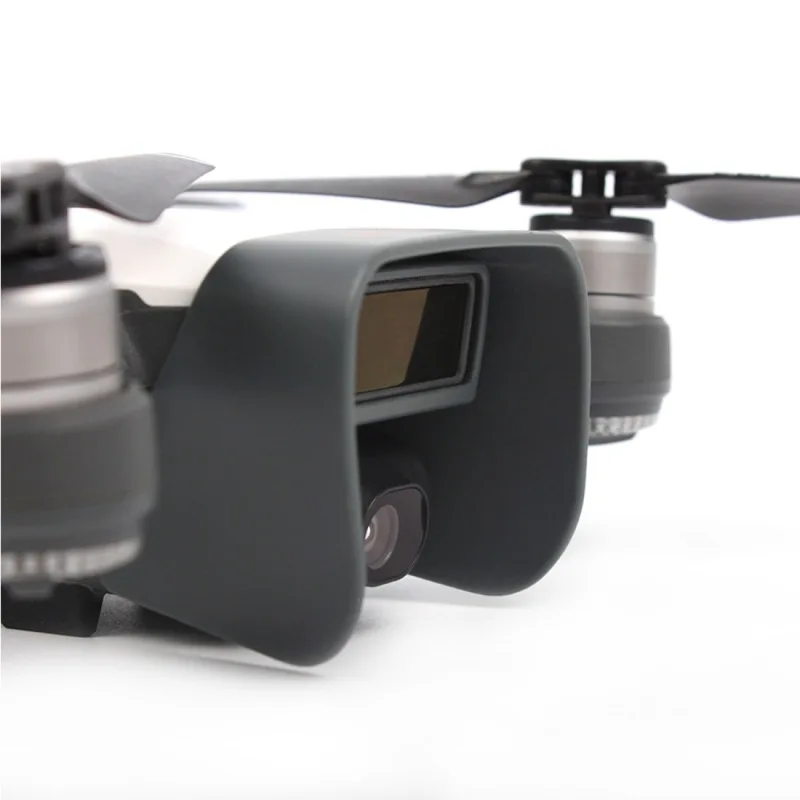 Для DJI Spark антибликовый объектив камеры Подвеса капот камеры защитная крышка объектива Солнцезащитная Защита от солнца для Дронов аксессуары
