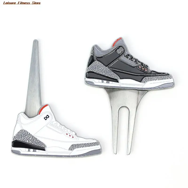 1Pc High Quality Zinc-Alloy Pitch Fork Shoe Shaped Golf Divot Tool | Спорт и развлечения