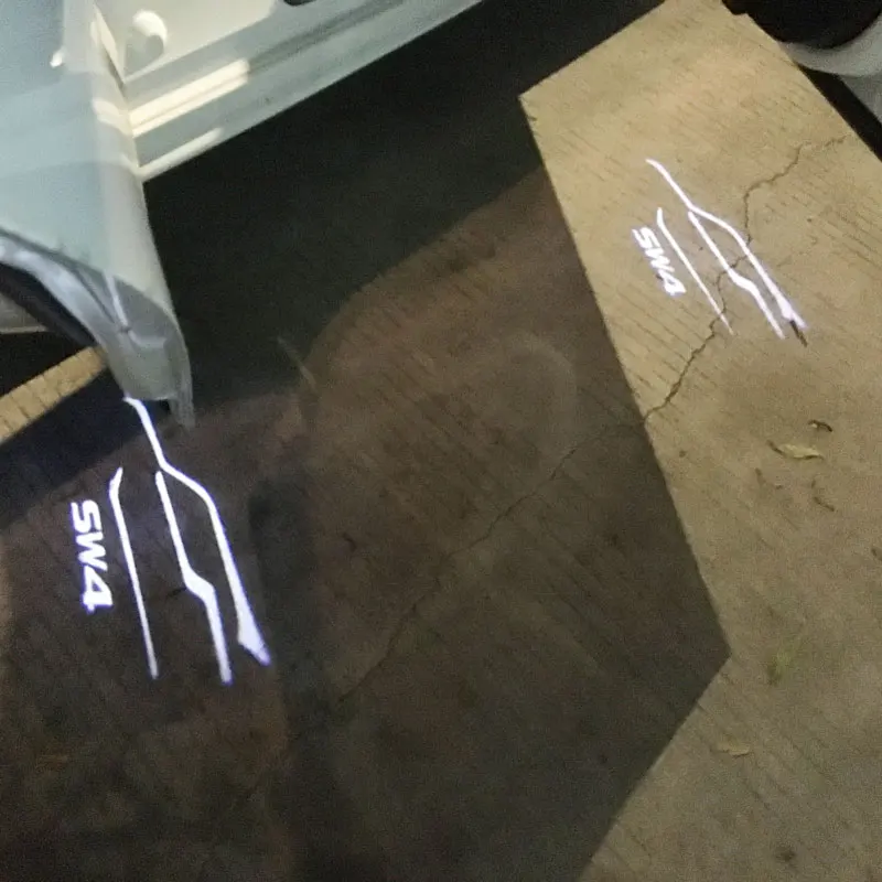 1/2PCS Wireless Car Door Led Laser Projector Logo Shadow Light