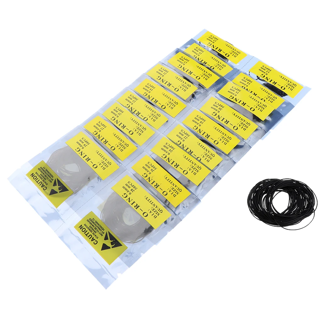 950 Pieces Wholesale Rubber Silicone Watch Gasket O-Ring Back Case Seals Assorted 19 Size 12mm-30mm Watch Repair Tools 