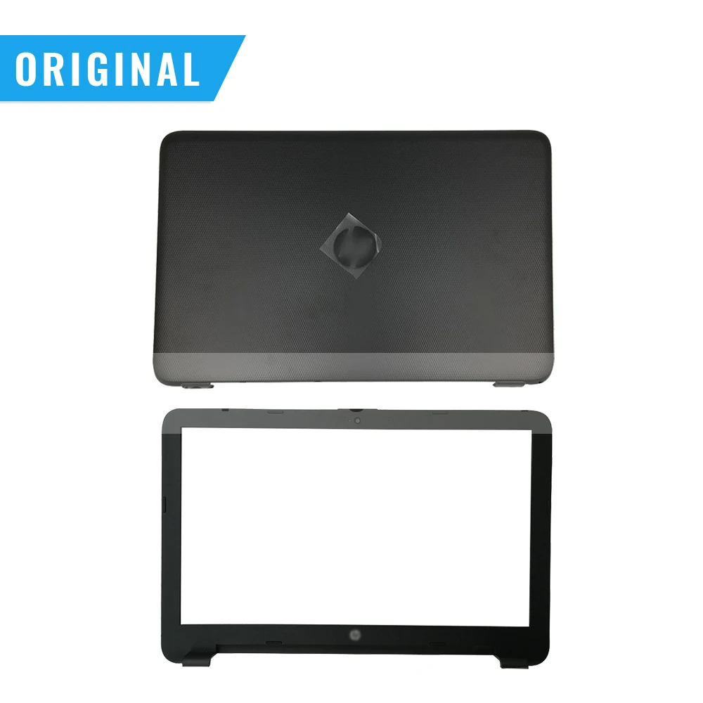 LCD Back Bezel 95% и для hp 15-AC 15-AF 15-AJ 250 255 256 G4 ЖК-задняя крышка рамка Упор для рук крышки петли 813925-001 - Цвет: LCD Back Bezel