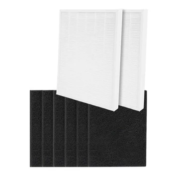 

AP-1512HH Filter Combo Compatible for Coway Mighty Air Purifier,2 Filter + 6 Filter Cotton