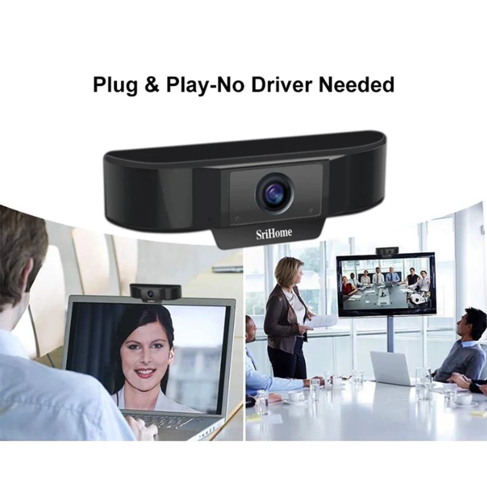 Умная веб камера FHD 1080P 30FPS автоматическая фокусировка компьютерная USB Skype вызов с